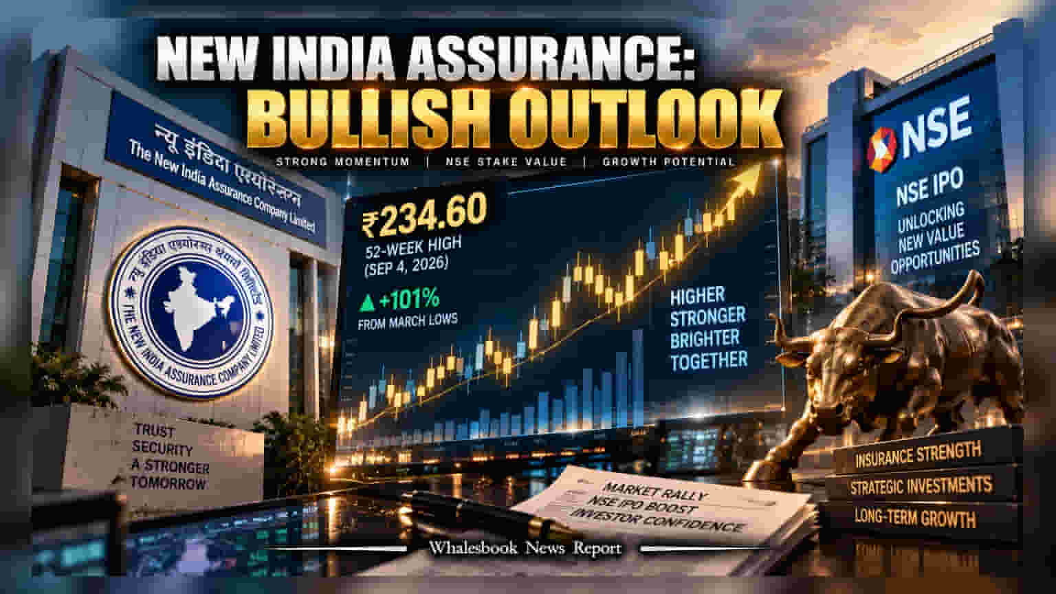 The New India Assurance Hits 52-Week High on NSE IPO Buzz