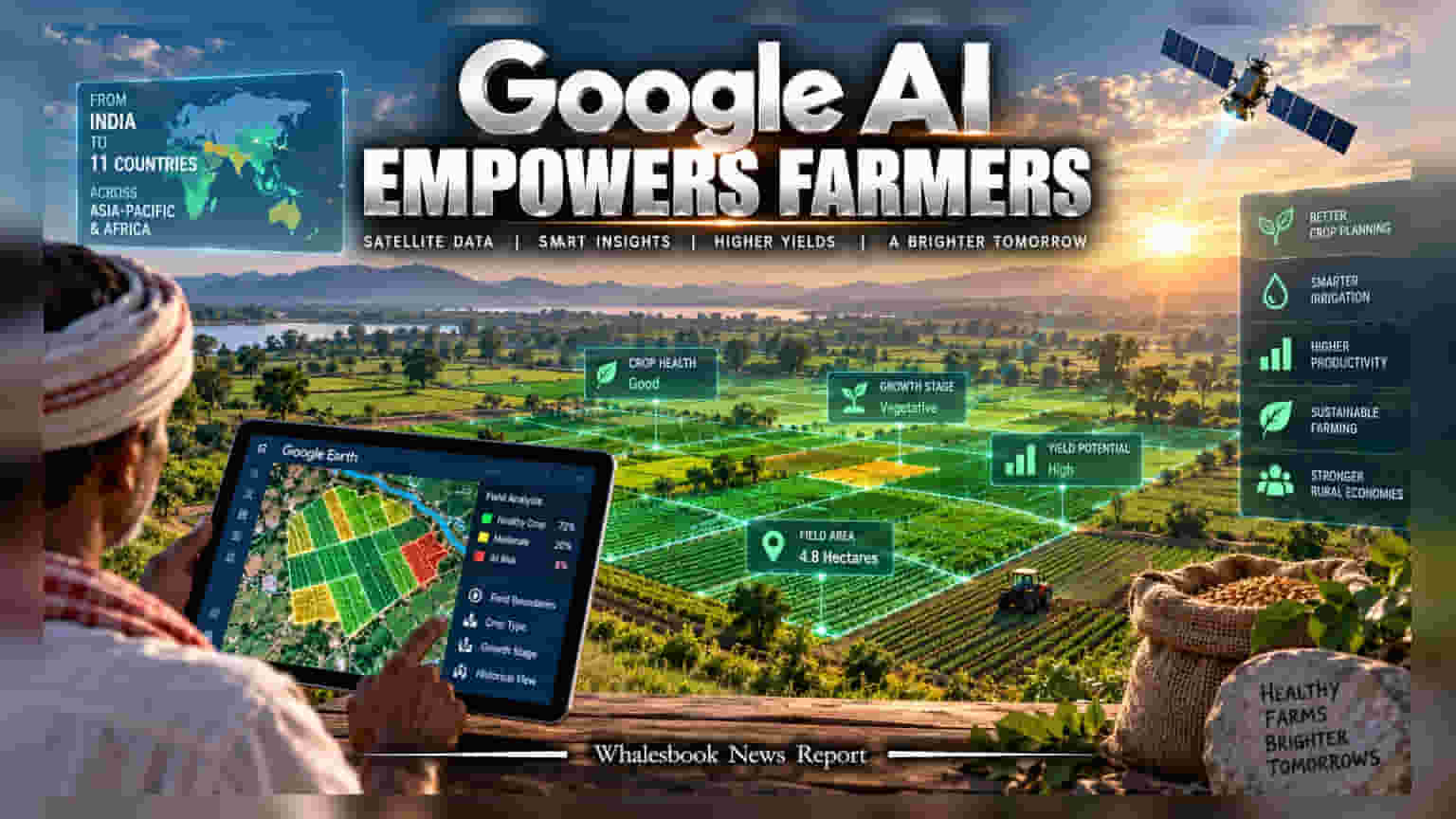 Google Takes Indian AI Agri Models Global: ભારતીય ટેકનોલોજી હવે દુનિયાભરમાં ખેતી બદલશે