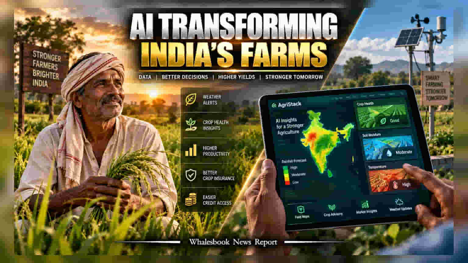 AgriStack AI: ખેતીમાં મોટું ડિજિટલ પરિવર્તન, સરકારના **₹2,817 કરોડ**ના મિશનથી ખેડૂતોને થશે મોટો ફાયદો