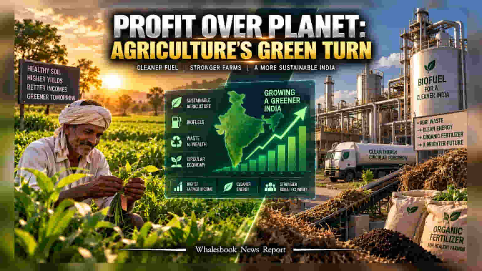 India’s Green Agriculture: ਸਬਸਿਡੀ ਤੋਂ ਮੁਨਾਫੇ ਵੱਲ ਵਧਿਆ ਖੇਤੀਬਾੜੀ ਸੈਕਟਰ