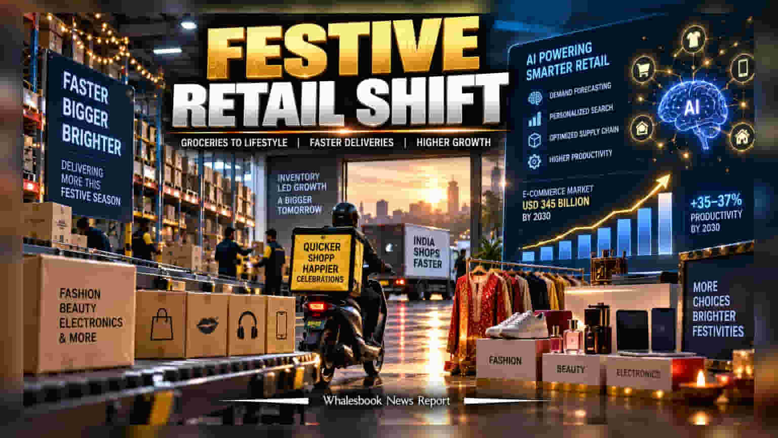 Quick Commerce Expands Festive Offerings to Electronics and Fashion