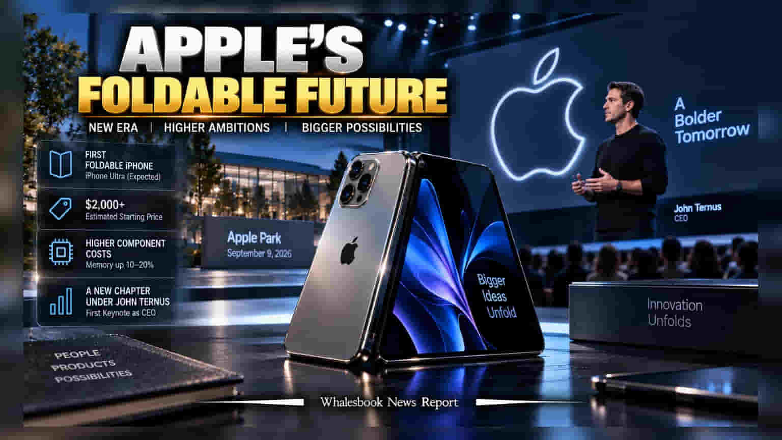 Apple Event Set for Sept 9: New Foldable and CEO Debut