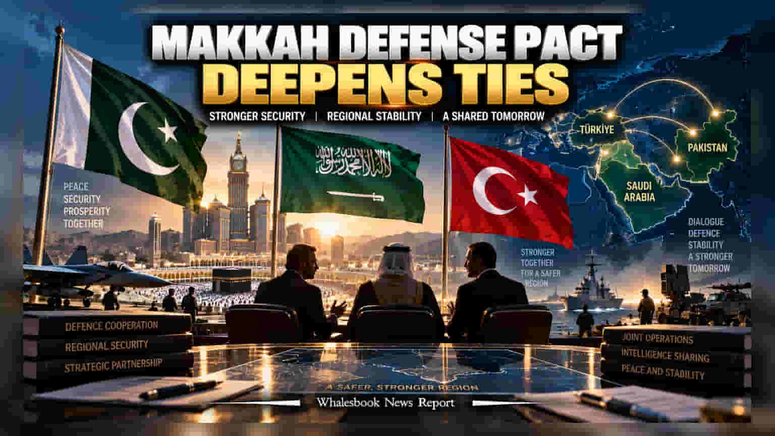 Pakistan, Saudi Arabia, Turkiye Advance Makkah Defense Pact