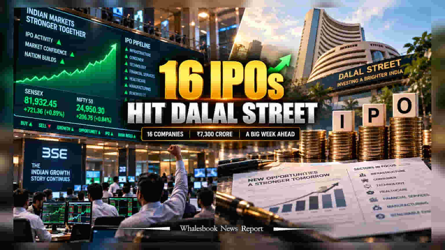 IPO Market: 7 सितंबर से मचेगी धमाल, 16 कंपनियों के IPO में जुटेंगे **₹7,300 करोड़**