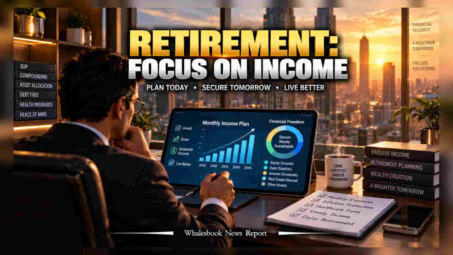 Retirement Planning: केवळ 'मोठा कॉर्पस' जमा करण्यापेक्षा 'मंथली इन्कम'वर लक्ष देणे का गरजेचे आहे?