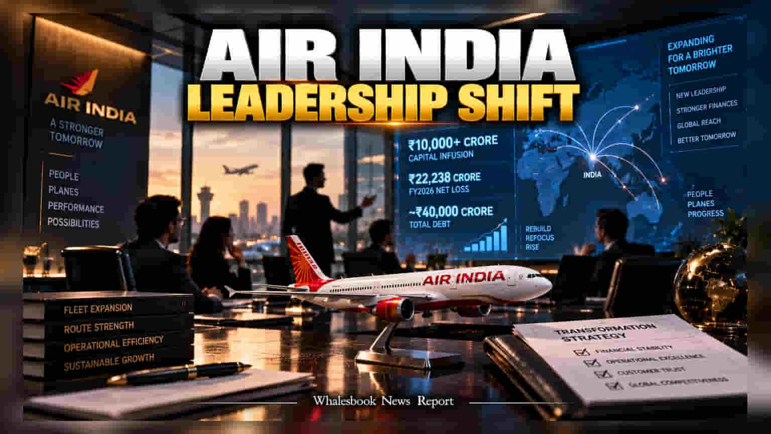 Tata Sons Plans ₹10,000 Crore Infusion for Air India