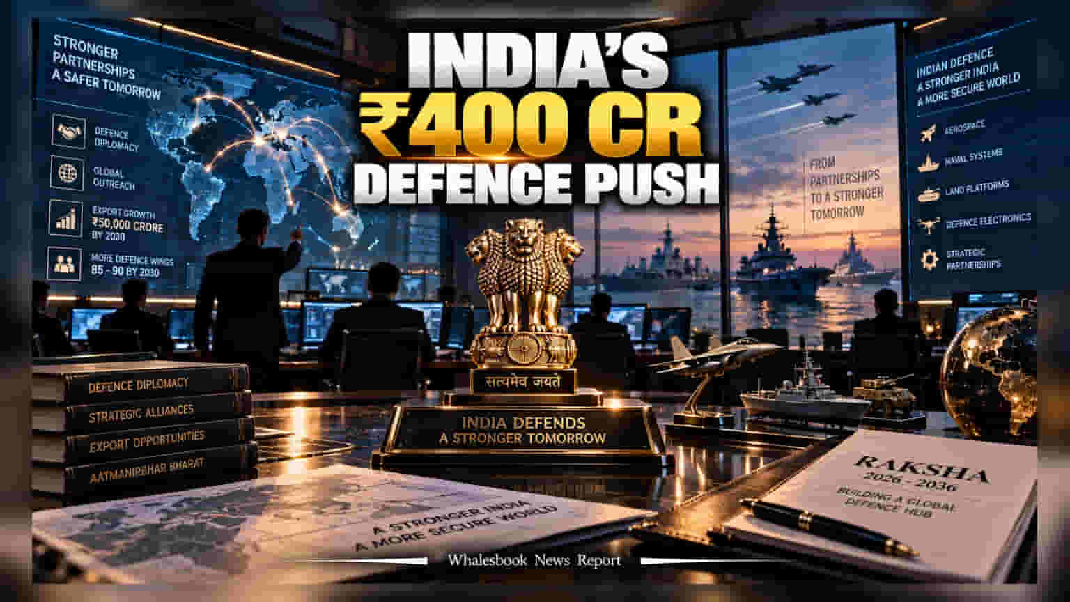 Defence Diplomacy Budget: ਭਾਰਤ ਦਾ ਵੱਡਾ ਫੈਸਲਾ, ਡਿਫੈਂਸ ਐਕਸਪੋਰਟ ਲਈ ਬਜਟ ਵਧਾ ਕੇ ਕੀਤਾ ₹400 ਕਰੋੜ