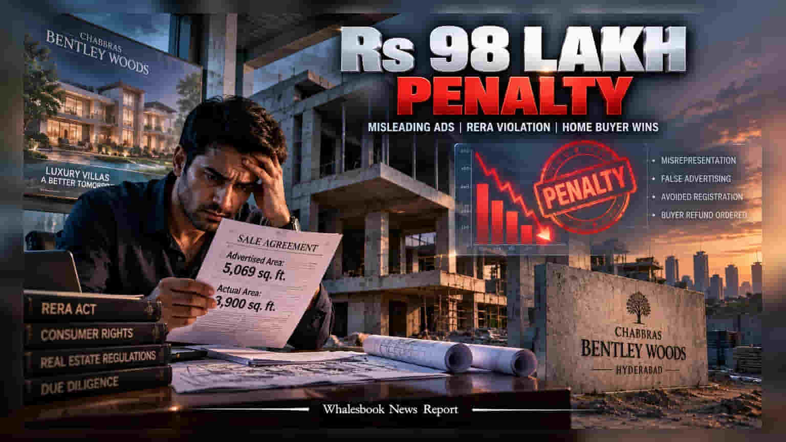 Chabbras Bentley Woods: மோசடி புகாரால் ரூ.98 லட்சம் அபராதம் விதித்த TGRERA!