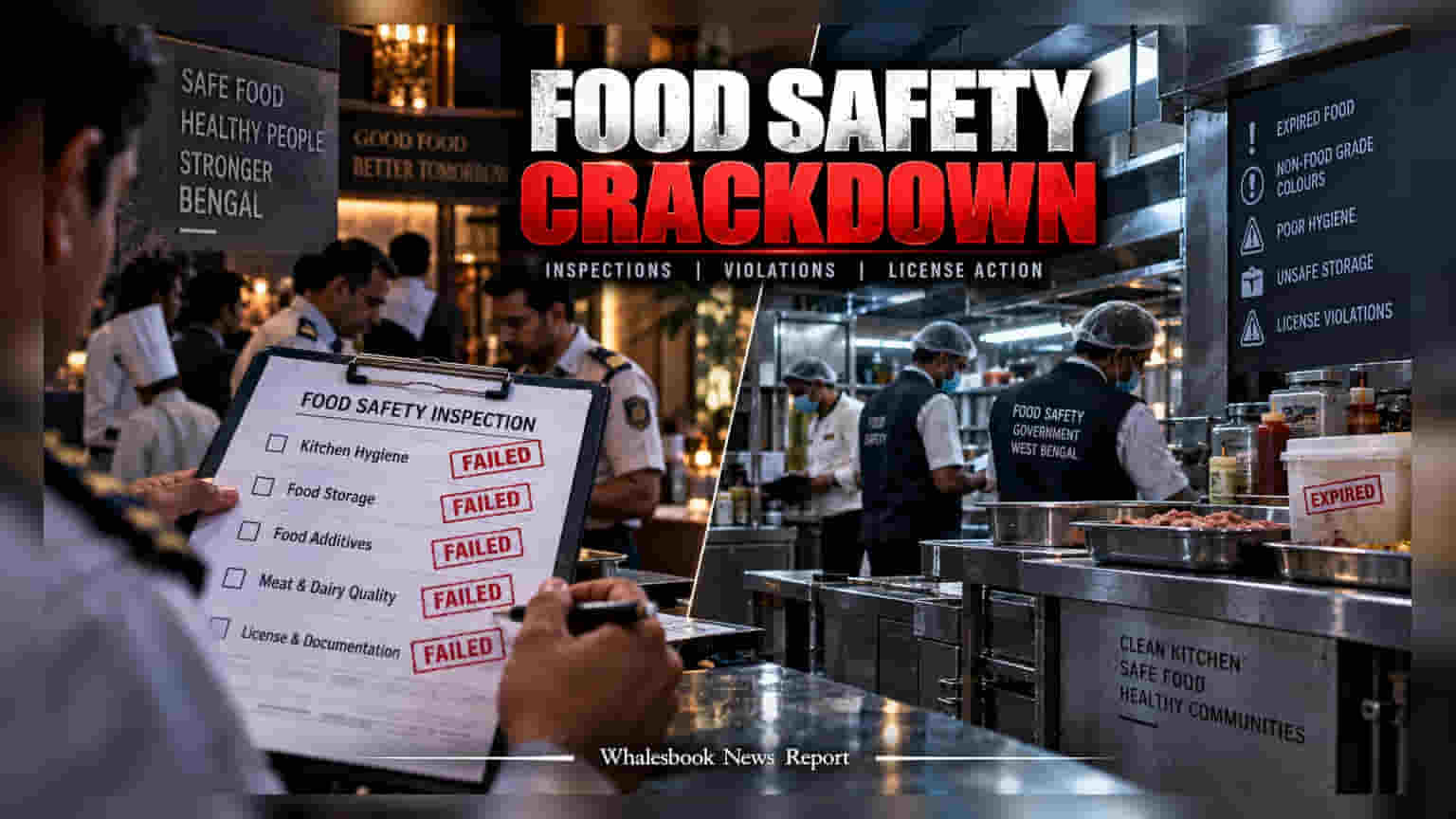 West Bengal Food Raids: 1,730 உணவகங்களில் அதிரடி ஆய்வு; 88% இடங்களில் முறைகேடு!