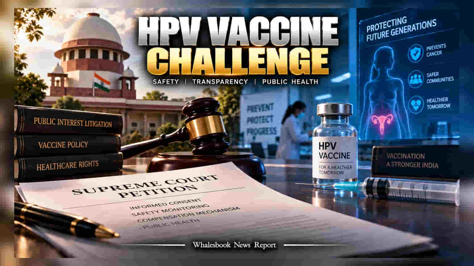 HPV Vaccination Drive: दिल्ली हाई कोर्ट का बड़ा फैसला, टीकाकरण पर रोक लगाने से किया इनकार