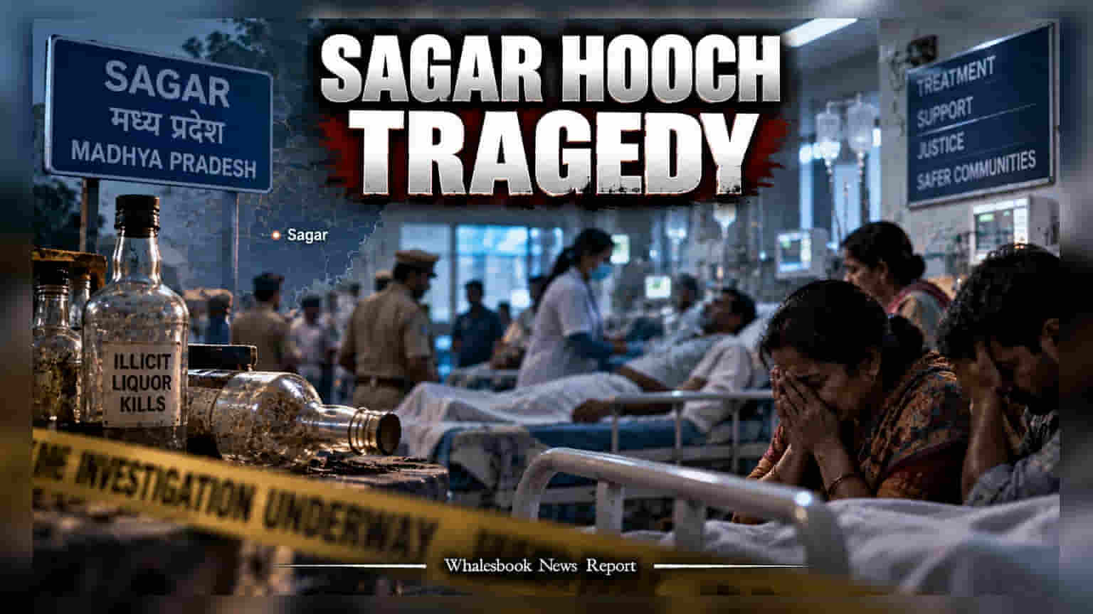Sagar Hooch Tragedy: जहरीली शराब से **11** लोगों की मौत, लापरवाही बरतने पर **5** अधिकारी सस्पेंड