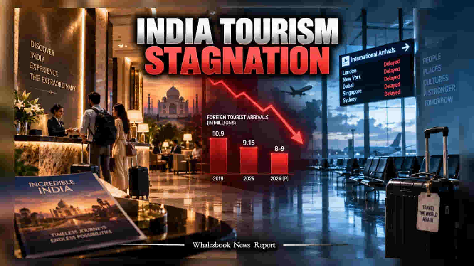 Tourism Industry: पर्यटनाला घरघर! २०१९ ची पातळी गाठण्यात अपयश, हॉस्पिटॅलिटी क्षेत्रावर काय परिणाम?