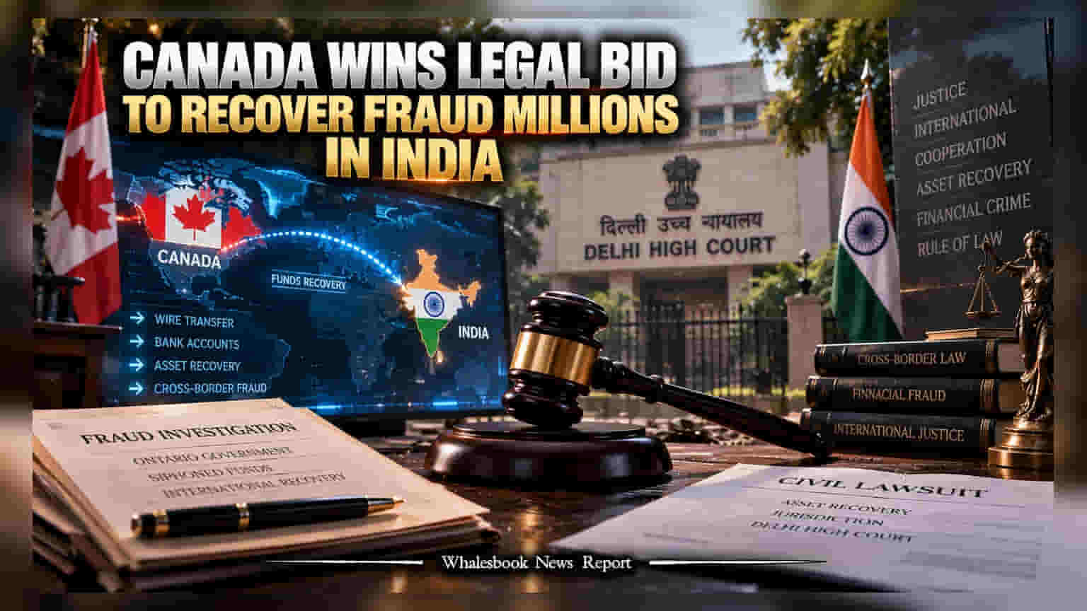 Delhi High Court નો મોટો નિર્ણય: કેનેડા સરકારે ગેરકાયદેસર રીતે ભારતમાં મોકલેલા **CAD 33.3 મિલિયન** પાછા મેળવવા મળશે મંજૂરી
