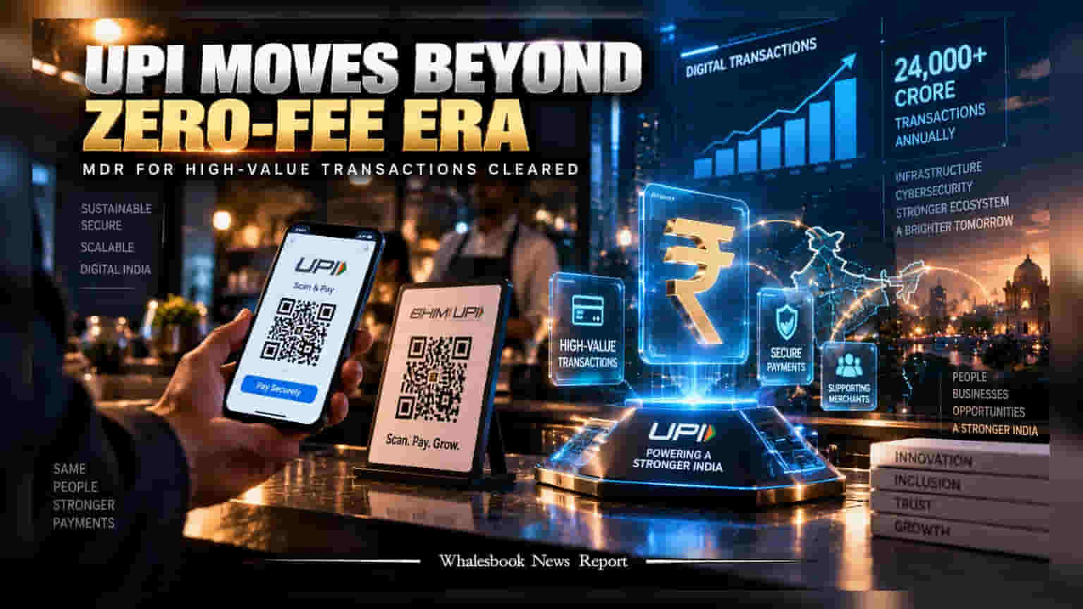 UPI Merchant Fees: आता UPI वर आकारला जाणार 'चार्ज'? नवीन कायद्यामुळे डिजिटल व्यवहारांचे भविष्य बदलणार