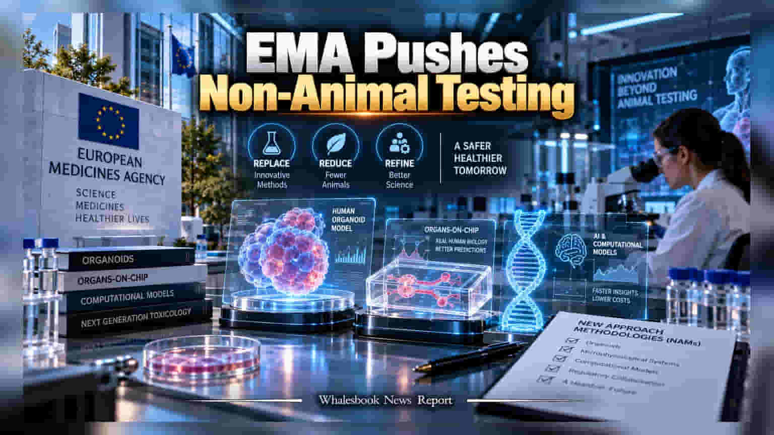 EMA Launches Voluntary Pilot to Cut Animal Drug Testing