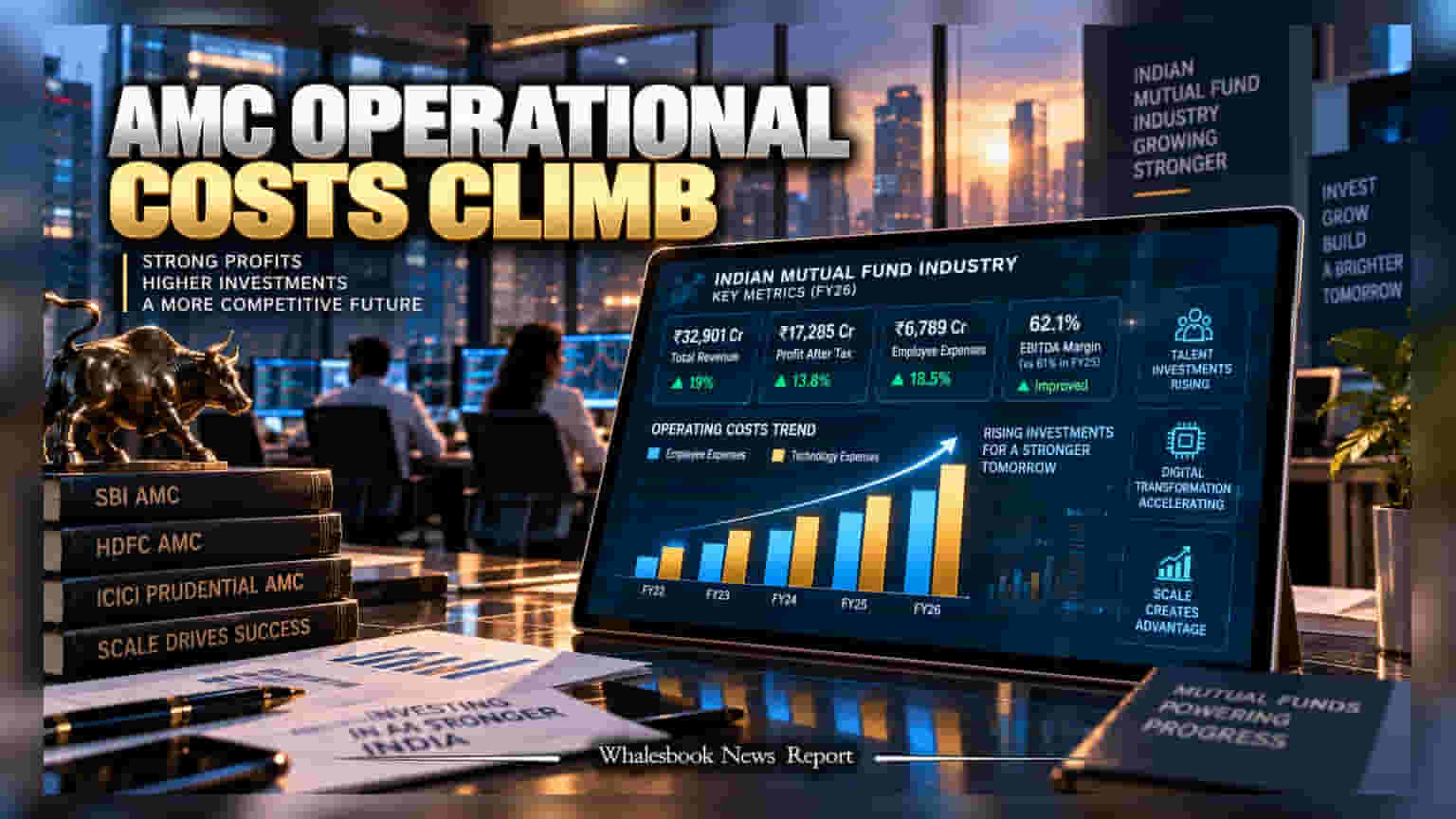 Mutual Fund Industry: म्युच्युअल फंड कंपन्यांची जोरदार कामगिरी! नफ्यात **१३.८%** ची वाढ
