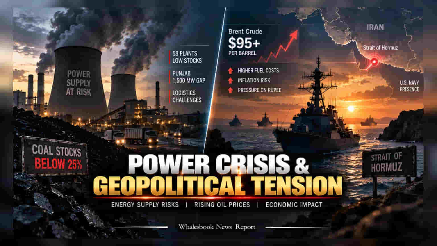 Energy Crisis: நிலக்கரி தட்டுப்பாடு மற்றும் கச்சா எண்ணெய் விலை உயர்வு - இந்திய சந்தைக்கு என்ன ஆபத்து?