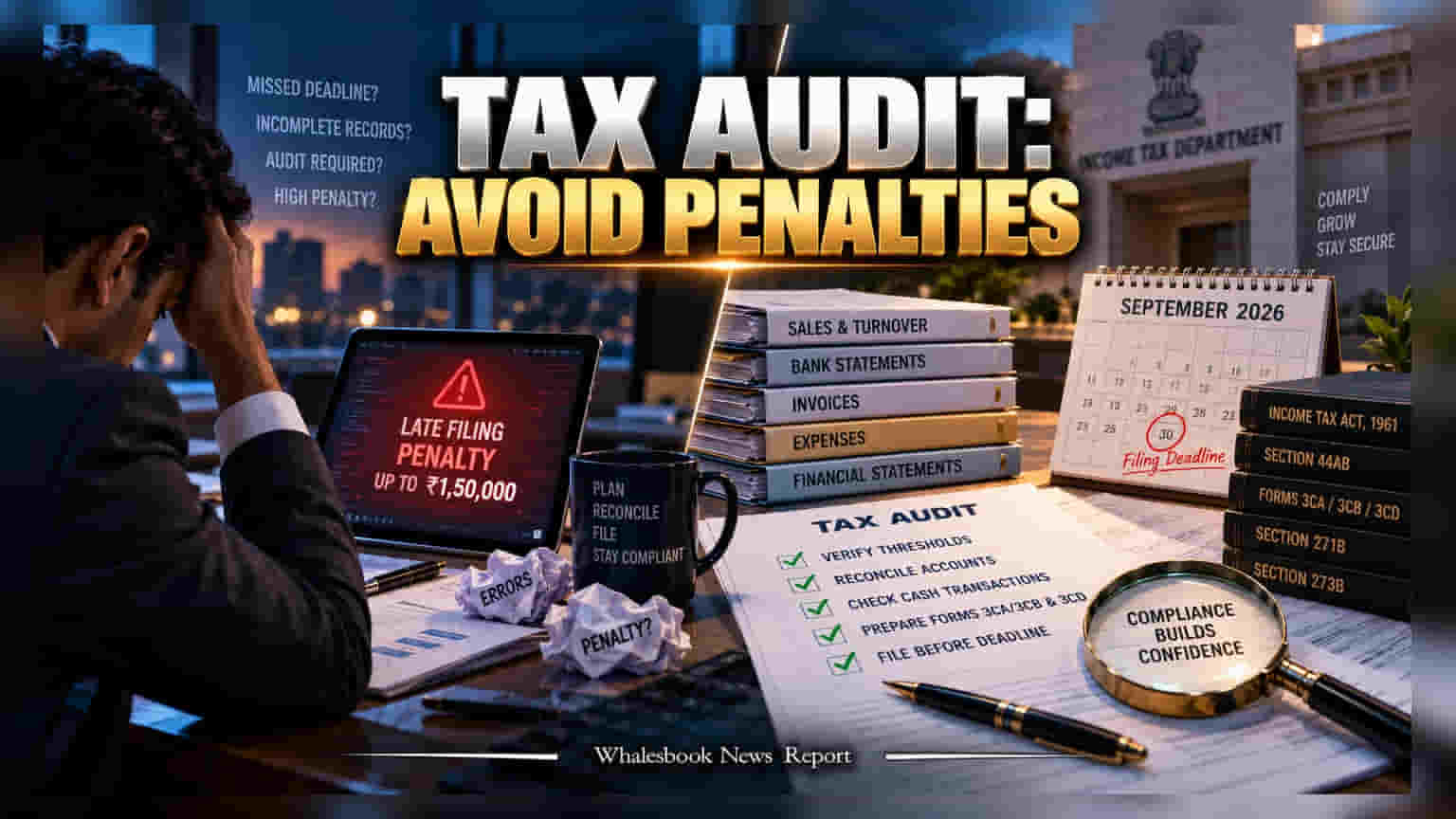Income Tax Audit Deadline: AY 2026-27-க்கான முக்கிய விதிமுறைகள் என்ன?