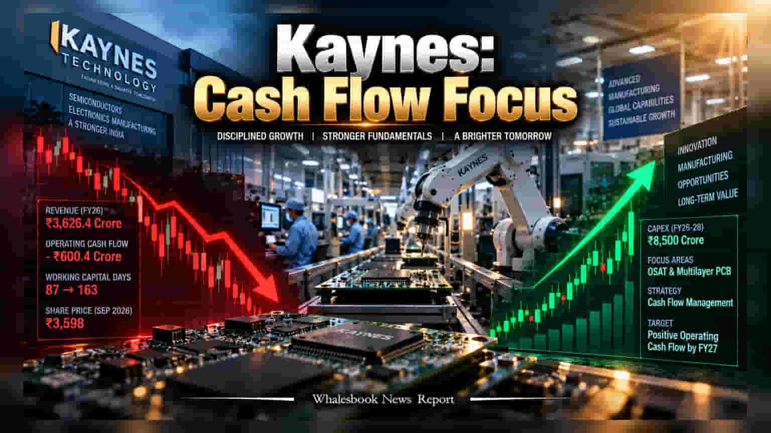 Kaynes Technology: કેશ ફ્લો પર કંપનીનું ફોકસ, વર્કિંગ કેપિટલના દબાણ વચ્ચે રણનીતિ બદલાઈ