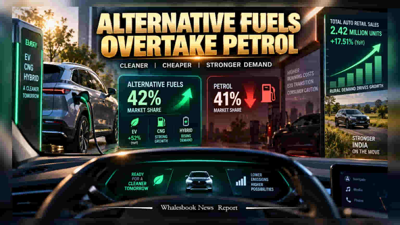 India Auto Sales: ઓગસ્ટમાં પેટ્રોલને પછાડીને આ વૈકલ્પિક ઈંધણે મારી બાજી!