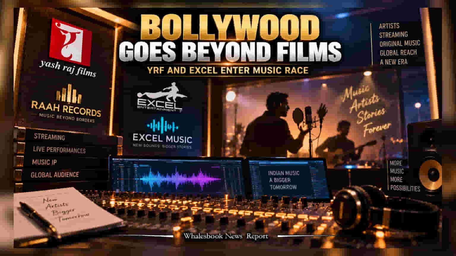 Yash Raj Films, Excel Launch Music Labels to Target Streaming Market