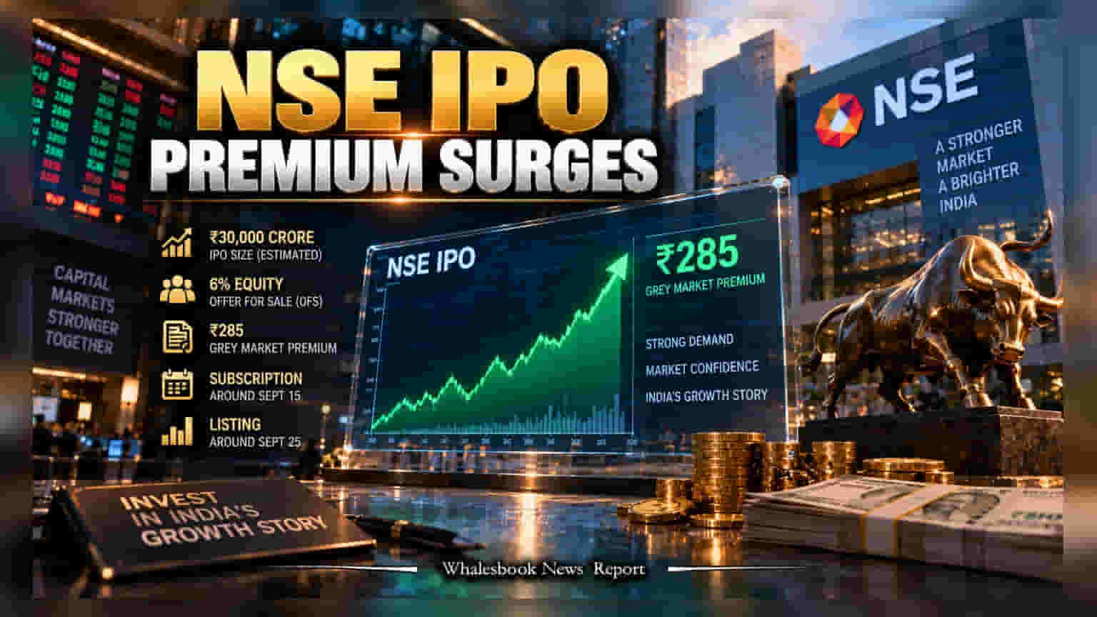 NSE IPO: શેરબજારના ઈતિહાસનો સૌથી મોટો IPO! SEBI ની મંજૂરી બાદ સપ્ટેમ્બરમાં થશે લોન્ચ