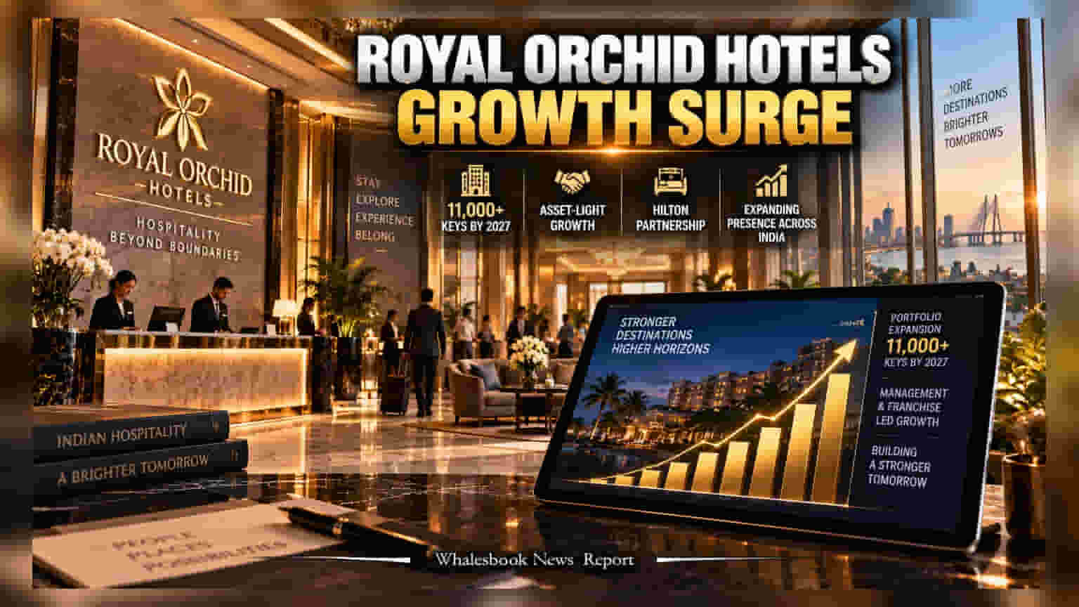 Royal Orchid Hotels: પ્રોફિટમાં મોટો ઘટાડો, છતાં **11,000** કીઝનું મોટું ટાર્ગેટ