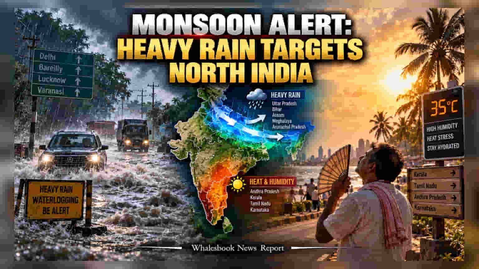India Weather: ਮੌਸਮ ਦਾ ਮਿਜਾਜ਼ ਵਿਗੜਿਆ, ਭਾਰੀ ਮੀਂਹ ਨਾਲ Infrastructure ਅਤੇ ਖੇਤੀਬਾੜੀ 'ਤੇ ਸੰਕਟ
