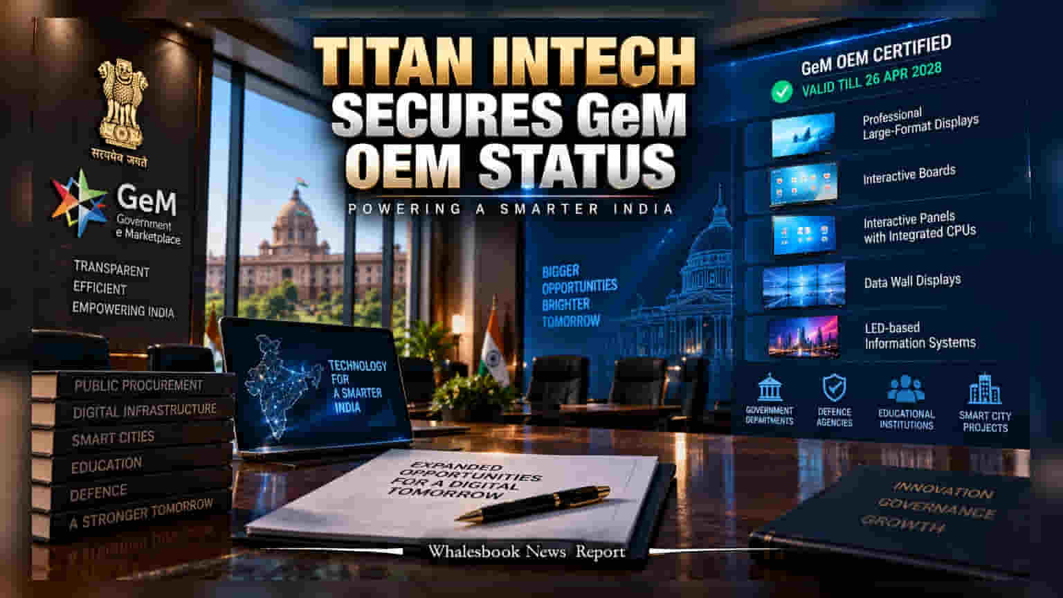 Titan Intech Gets GeM OEM Status: Valid Until April 2028