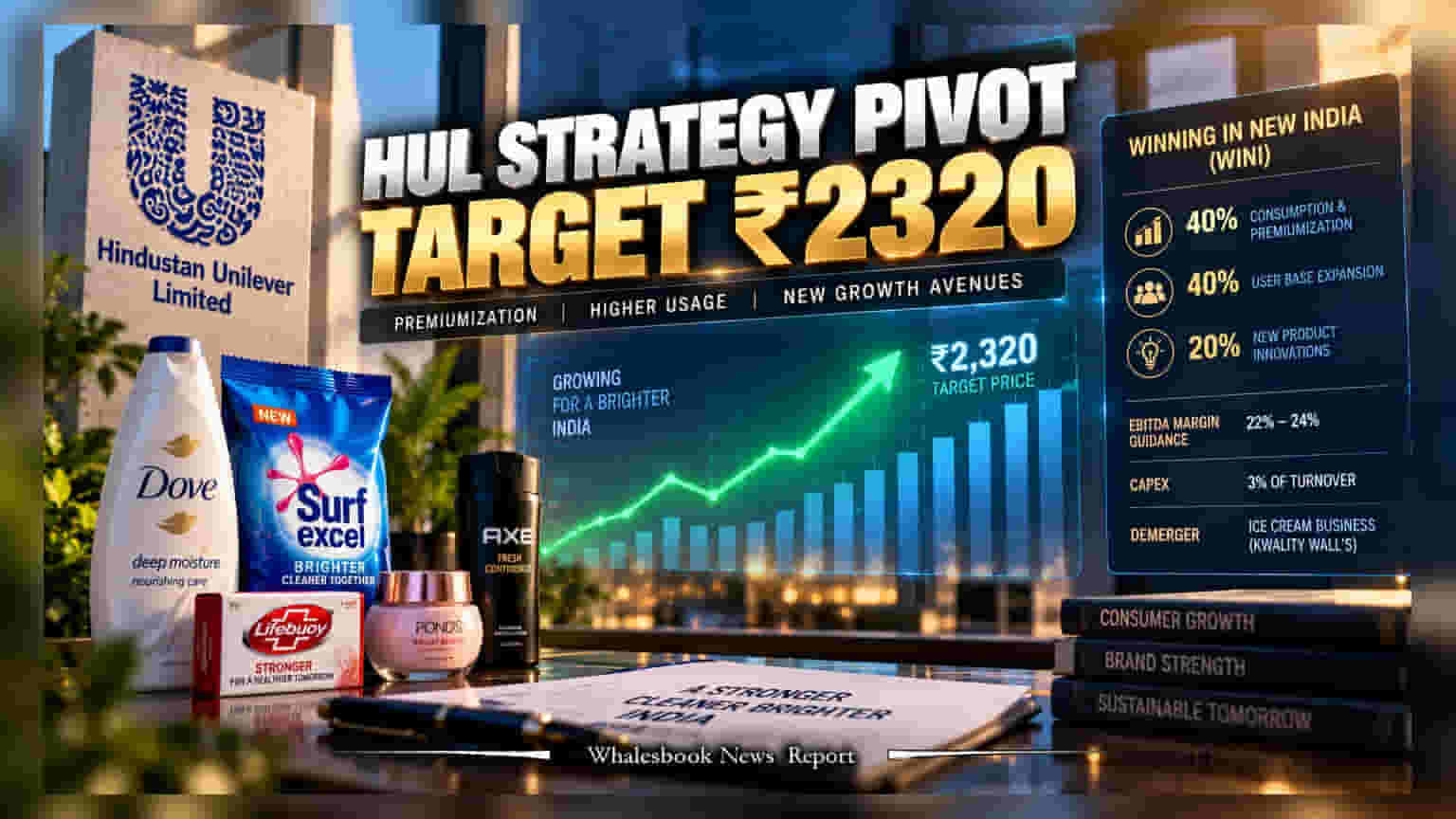 Hindustan Unilever: புதிய வளர்ச்சி பாதை! **₹2,320** டார்கெட் விலையுடன் 'Accumulate' ரேட்டிங்