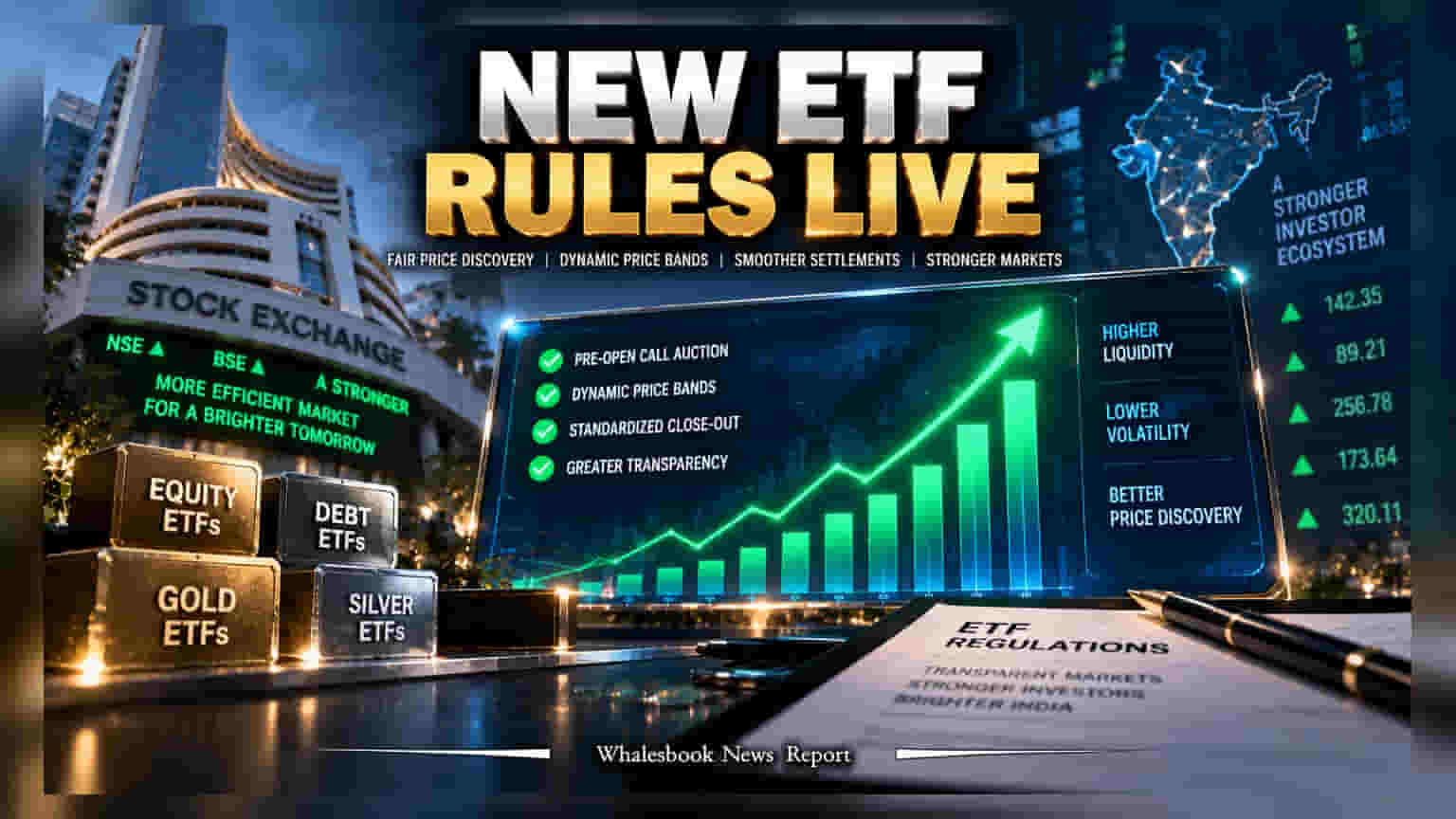 SEBI புதிய ETF விதிமுறைகள் அமல்! முதலீட்டாளர்களுக்கு இனி என்ன மாற்றம்?