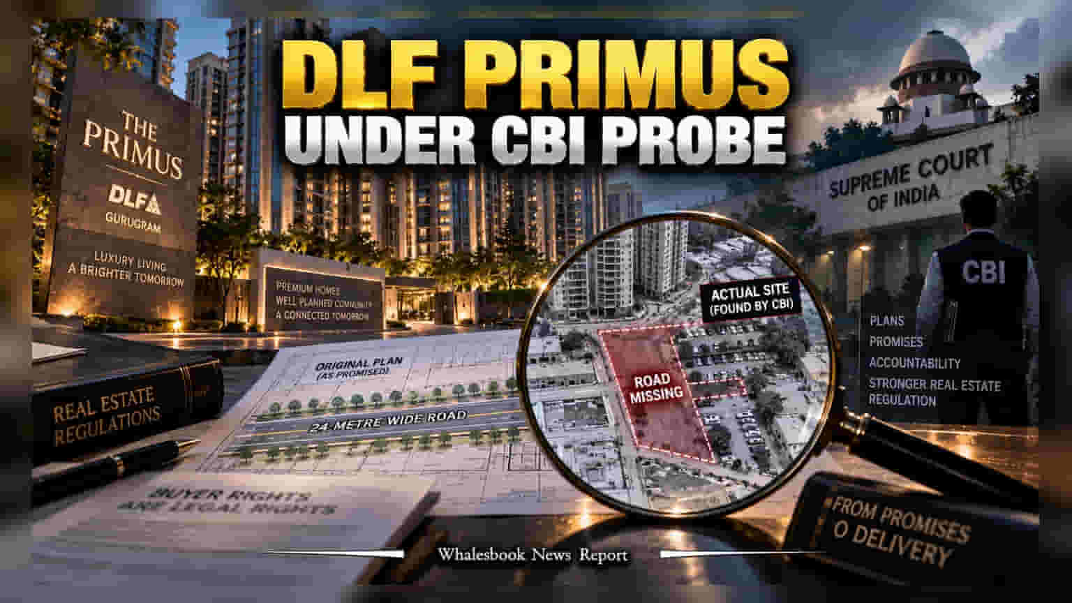 DLF Primus Project: திட்டத்தில் முறைகேடு, CBI விசாரணைக்கு உத்தரவிட்ட சுப்ரீம் கோர்ட்!