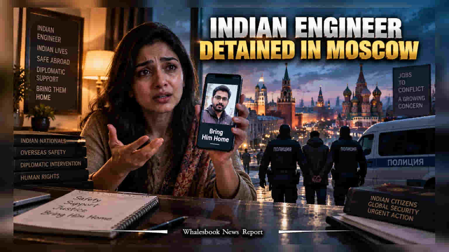 Kanpur Engineer Detained in Moscow, Family Alleges Coerced Recruitment