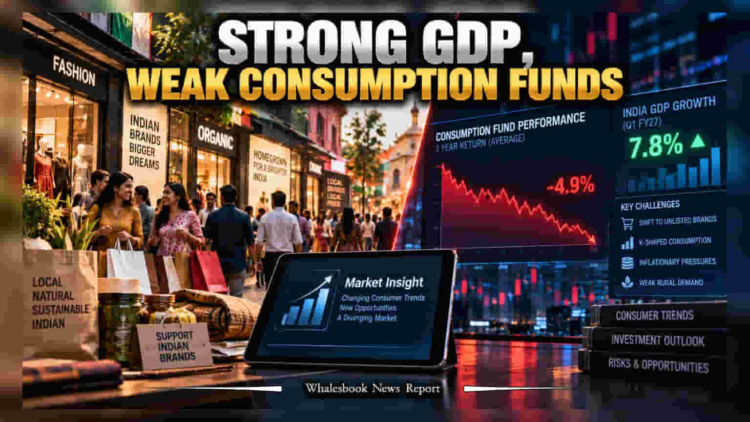 Consumption Mutual Funds: ਦੇਸ਼ ਦੀ GDP ਵਧੀ, ਪਰ ਇਨ੍ਹਾਂ ਫੰਡਾਂ ਨੇ ਦਿੱਤਾ ਨੁਕਸਾਨ! ਕਿਉਂ ਡਿੱਗੇ **4.9%**?