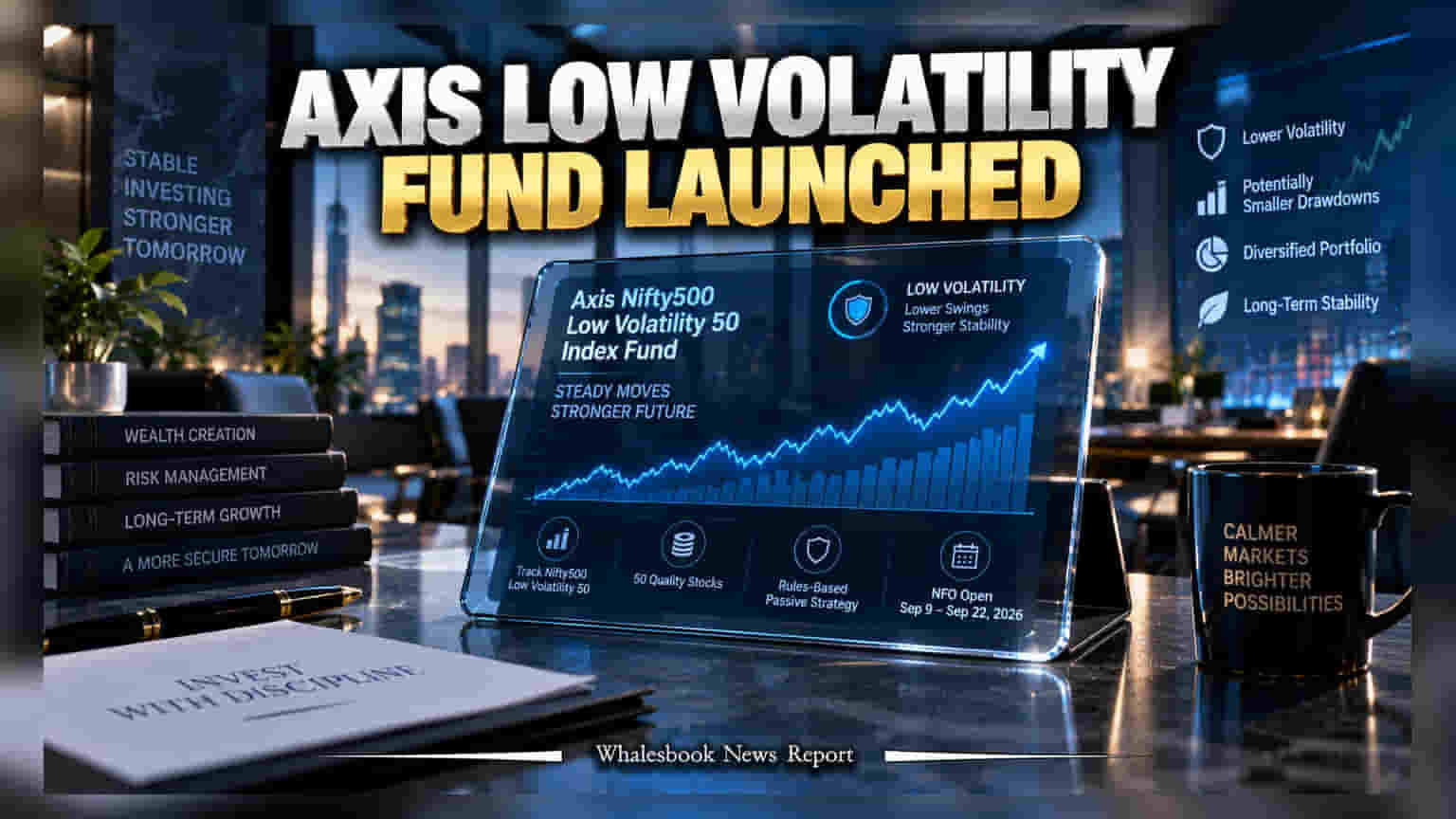 Axis Mutual Fund ਦਾ ਨਵਾਂ ਫੰਡ: ਮਾਰਕੀਟ ਦੀ ਉਥਲ-ਪੁਥਲ ਤੋਂ ਬਚਣ ਲਈ ਲਾਂਚ ਕੀਤਾ Nifty500 Low Volatility 50 Index Fund