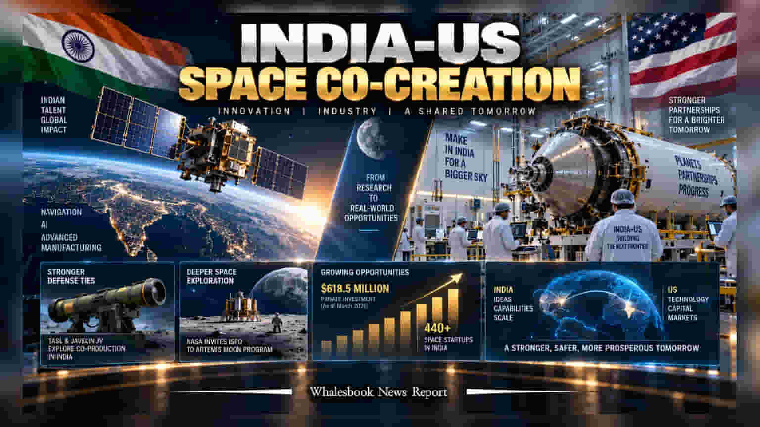 India-US Space Shift Targets Commercial Growth; TASL Signs Javelin Deal