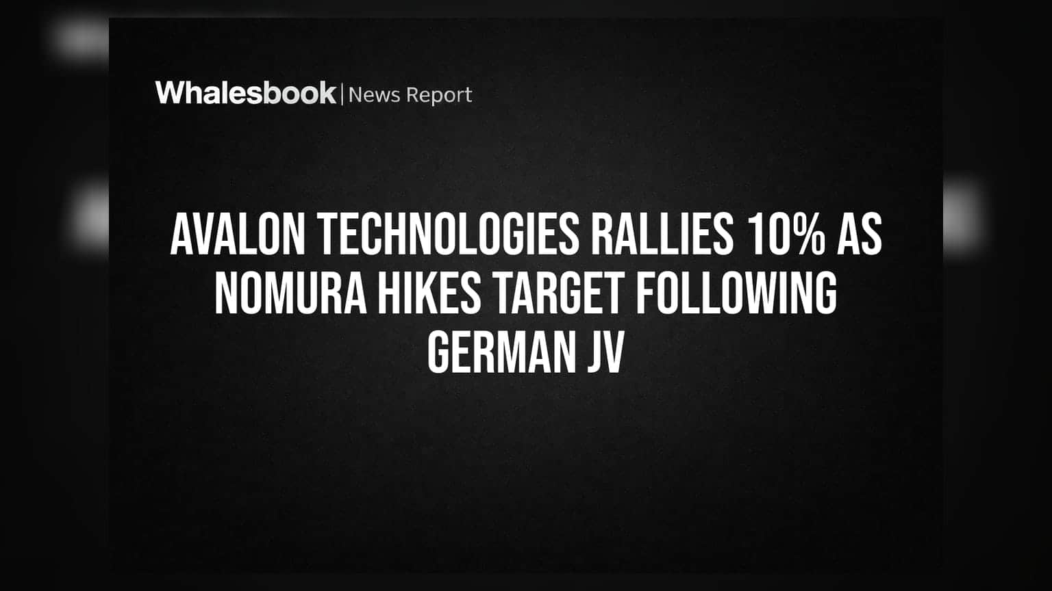 Avalon Technologies: ஜெர்மனி நிறுவனத்துடன் கூட்டு, ஷேர் விலையில் **10%** அதிரடி ஏற்றம்!