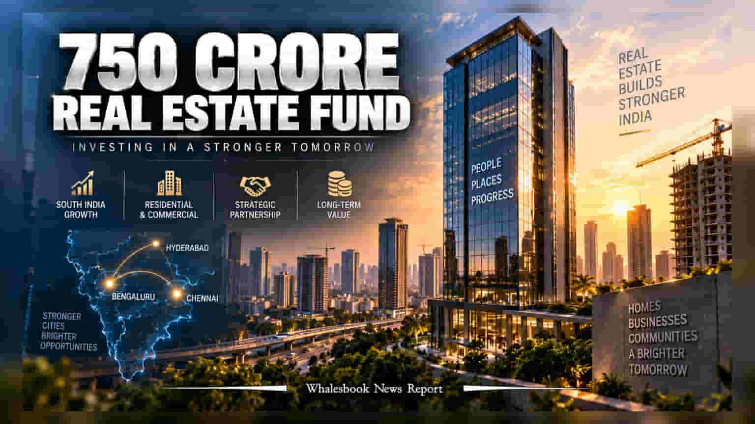 Arnya અને Casagrand ની મોટી ભાગીદારી: સાઉથ ઇન્ડિયા માટે **₹750 કરોડ**નો રિયલ એસ્ટેટ ફંડ લોન્ચ