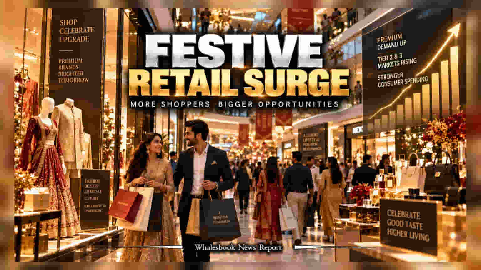 Festive Retail Demand: ਟਾਇਰ-2 ਸ਼ਹਿਰਾਂ ਵਿੱਚ ਵਧੀ ਪ੍ਰੀਮੀਅਮ ਮੰਗ, ਨਿਵੇਸ਼ਕਾਂ ਲਈ ਕੀ ਹੈ ਖਾਸ?