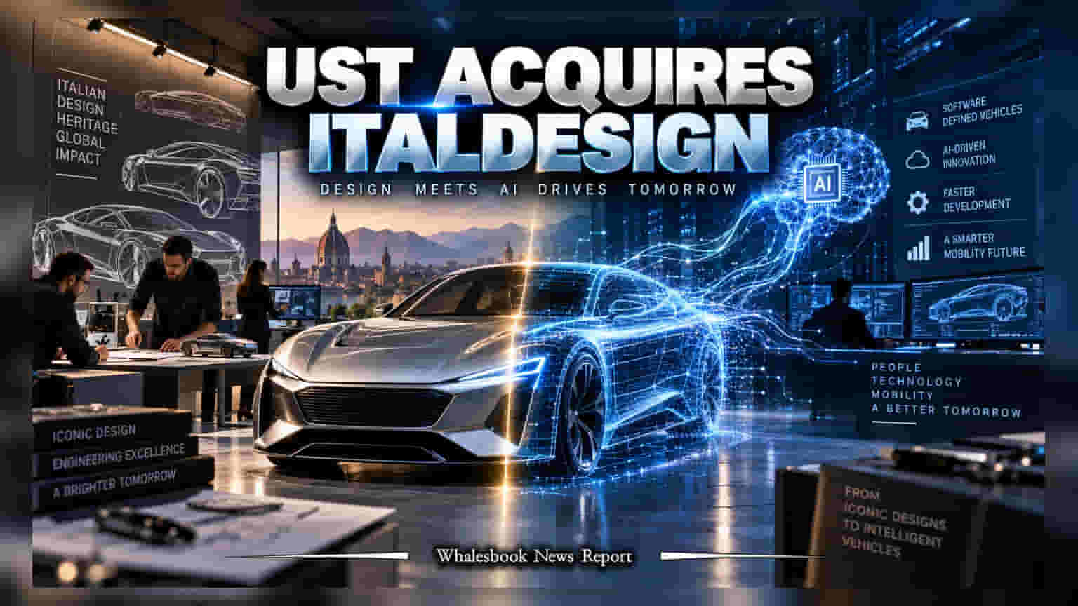 UST ਨੇ Italdesign ਵਿੱਚ ਖਰੀਦੀ ਬਹੁਗਿਣਤੀ ਹਿੱਸੇਦਾਰੀ, Auto-Tech ਖੇਤਰ ਵਿੱਚ ਵੱਡਾ ਕਦਮ