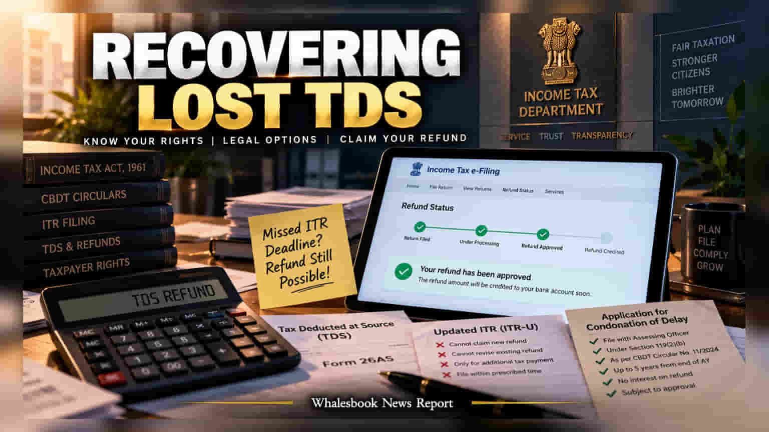 ITR Deadline ਮਿਸ ਹੋ ਗਈ? ਹੁਣ Section 119 ਰਾਹੀਂ ਇੰਝ ਪਾਓ ਆਪਣਾ Refund