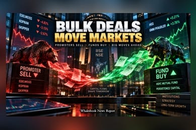 HDFC MF Buys HEG Stake; Promoters Sell Shares in Edelweiss, Kopran