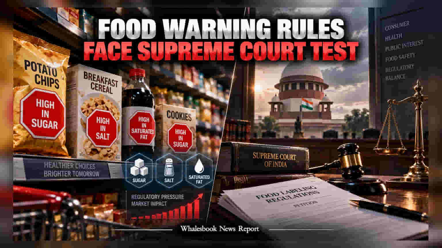 FSSAI Food Labeling Rule: સુપ્રીમ કોર્ટમાં મહત્વની સુનાવણી, ફૂડ કંપનીઓ પર શું થશે અસર?