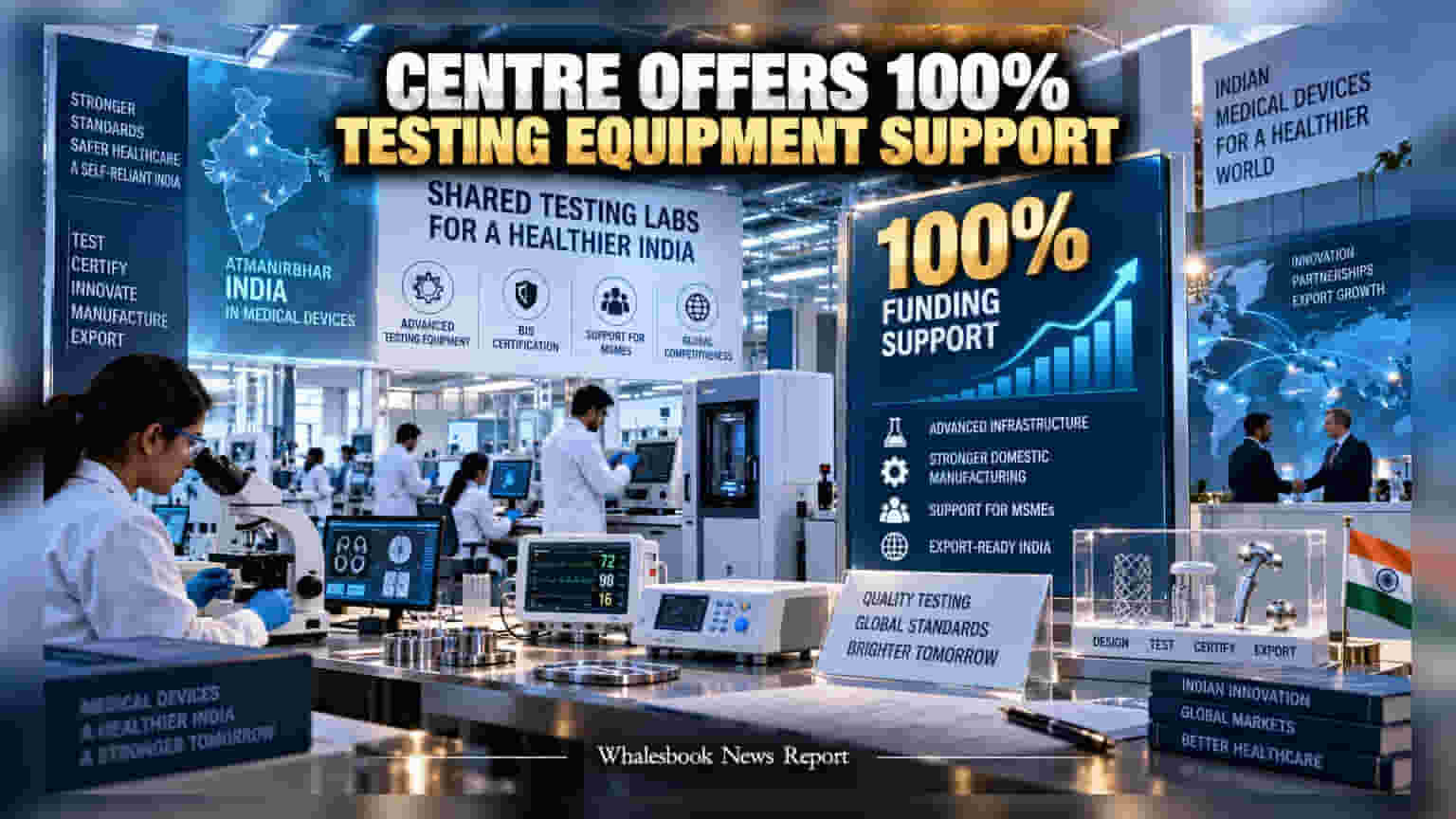 Medical Testing Equipment: सरकारी रुग्णालयांसाठी मोठी बातमी! प्रगत उपकरणांसाठी सरकार देणार **१००%** निधी