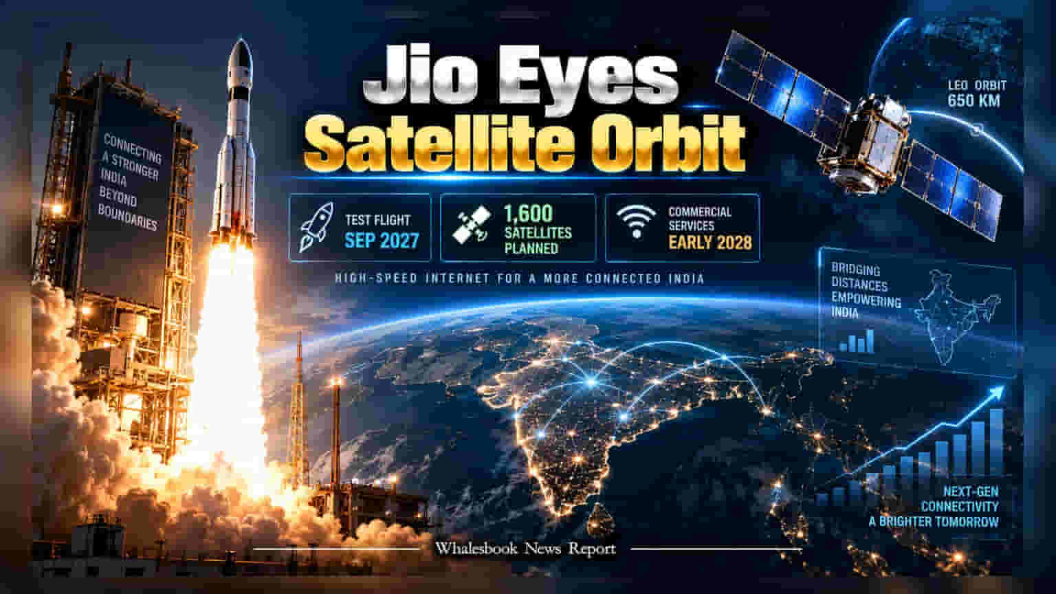 Reliance Jio: अंतरिक्ष में बढ़ेगी Jio की ताकत, 2027 में होगा पहला सैटेलाइट टेस्ट फ्लाइट