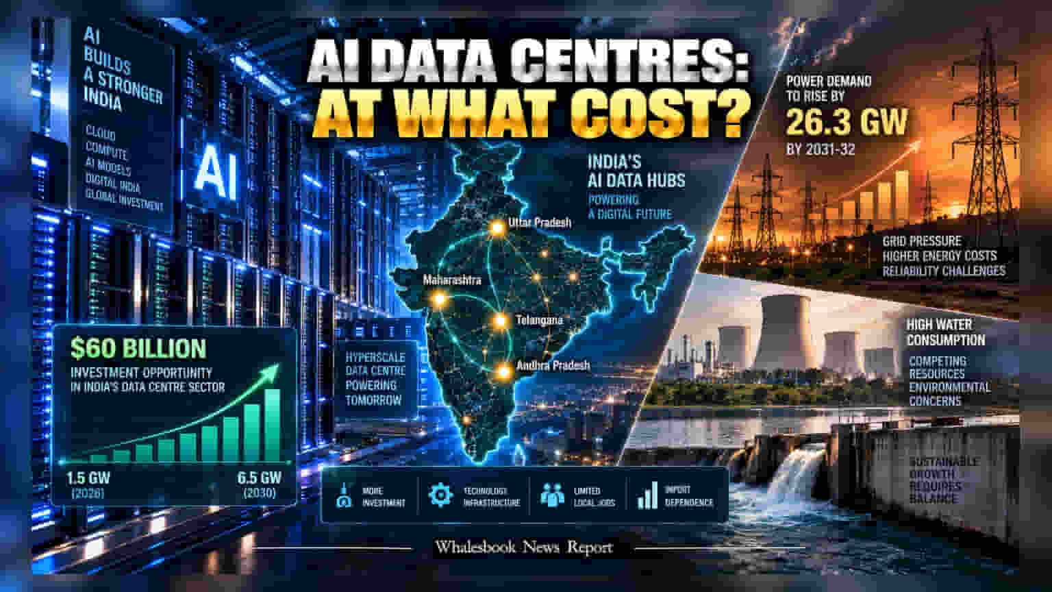 AI Data Centre Boom: भारत में डेटा सेंटर्स का तेजी से विस्तार, क्या बढ़ती बिजली और पानी की मांग बनेगी बाधा?