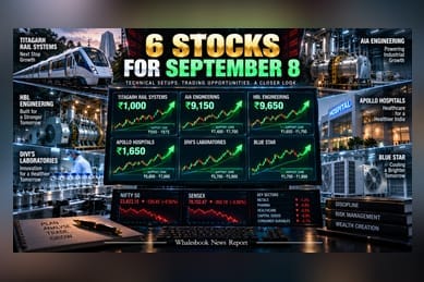 Titagarh, Apollo Hospitals, Divi’s Labs Among 6 Stocks In Focus