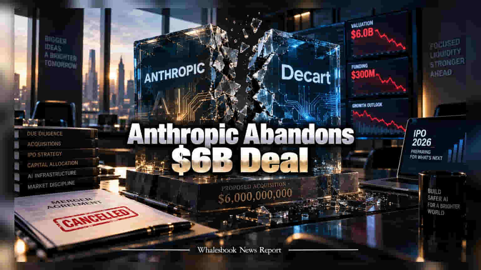 Anthropic Calls Off $6 Billion Acquisition of Decart AI