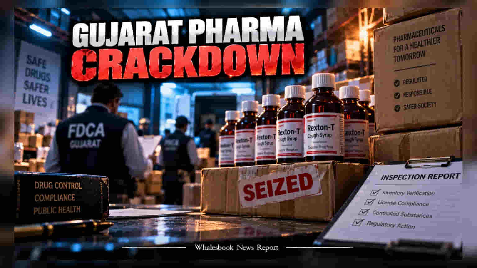 Gujarat FDA Tightens Control on Illegal Codeine Trade
