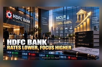 HDFC Bank Shares Flat Following MCLR Rate Cut